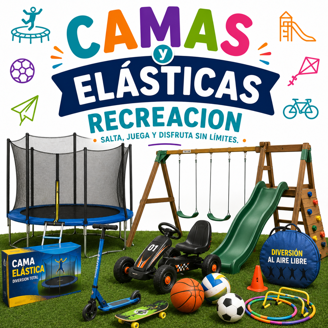 Camas Elásticas y Recreación