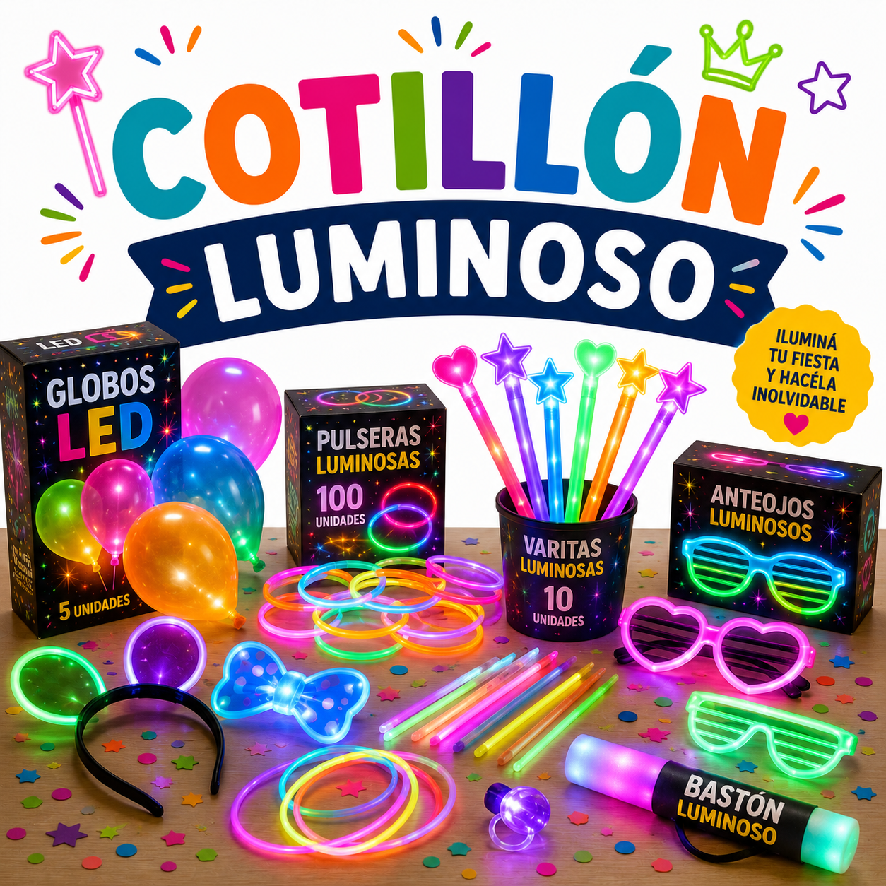 Cotillón Luminoso