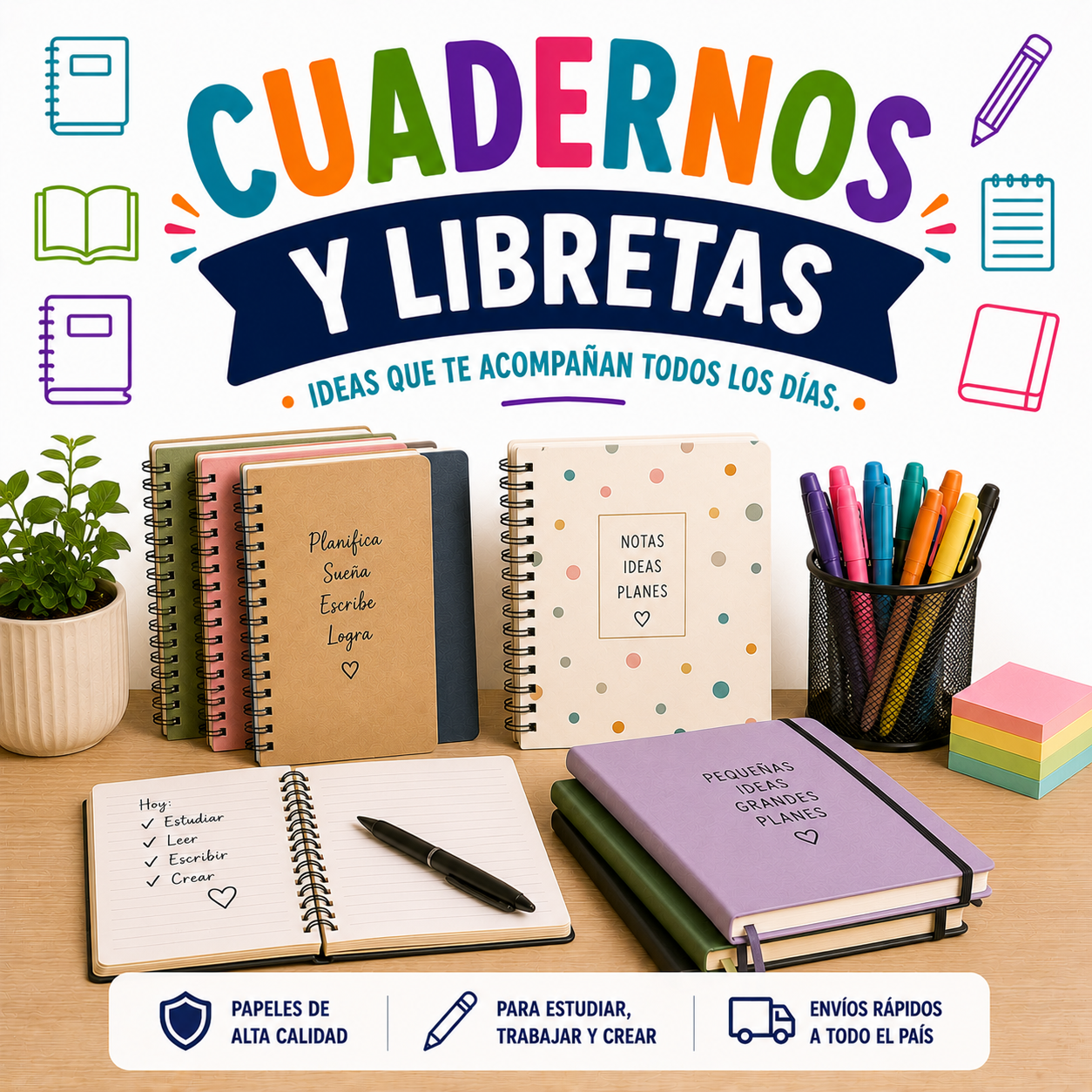 Cuadernos y Libretas