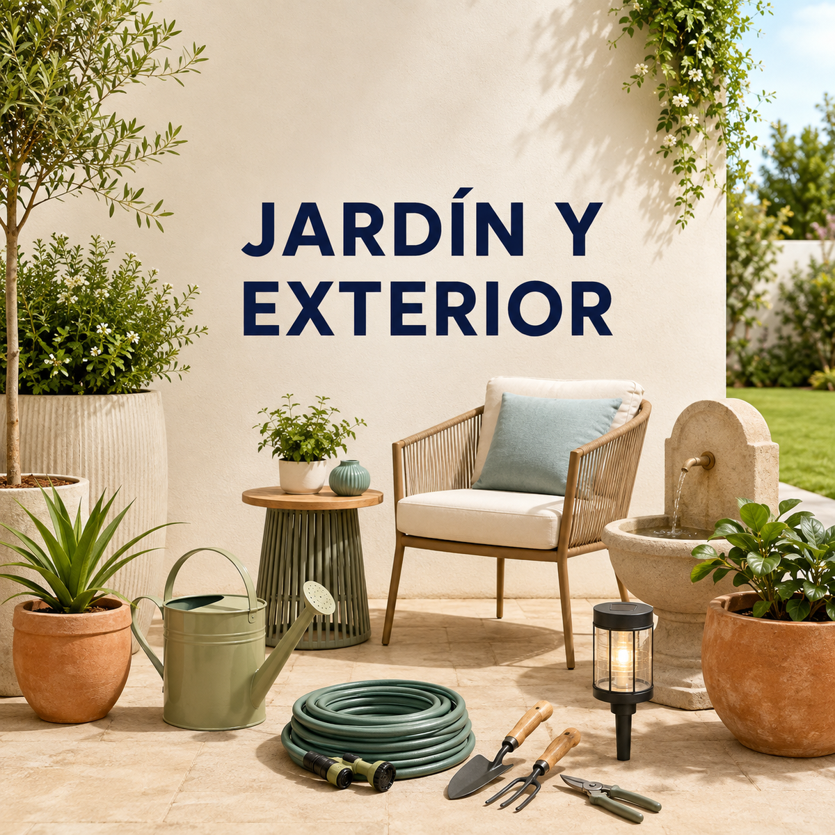 Jardín y Exterior