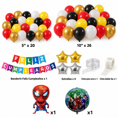 Kit De Globos Avengers