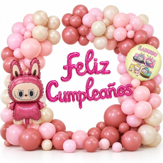 Set De Globos Labubu