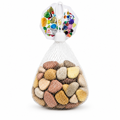 Bolsa De Piedras Rústicas