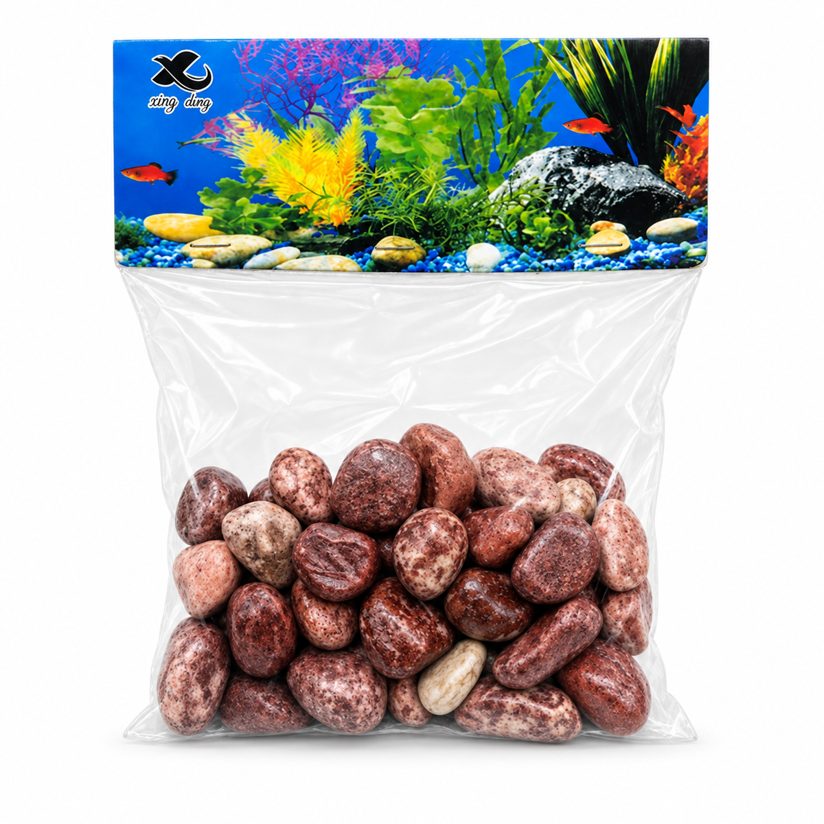 Bolsa de Piedras Rústicas Marrones Medianas