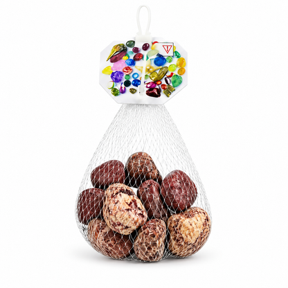 Bolsa De Piedras Rústicas