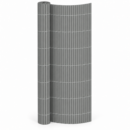 Cerca de PVC Gris