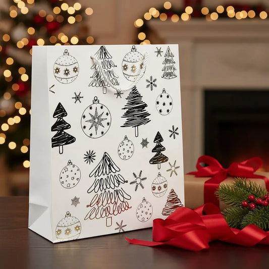 Bolsa De Regalo Navideña