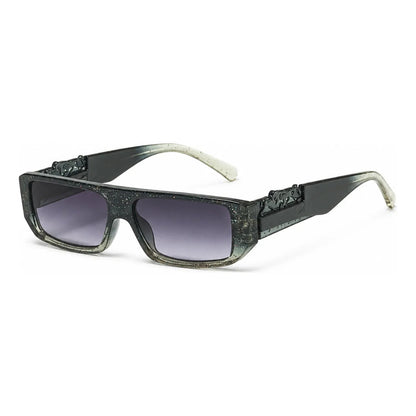 Lentes Rectangulares Con Glitter