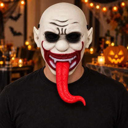 Máscara Payaso Lengua Larga