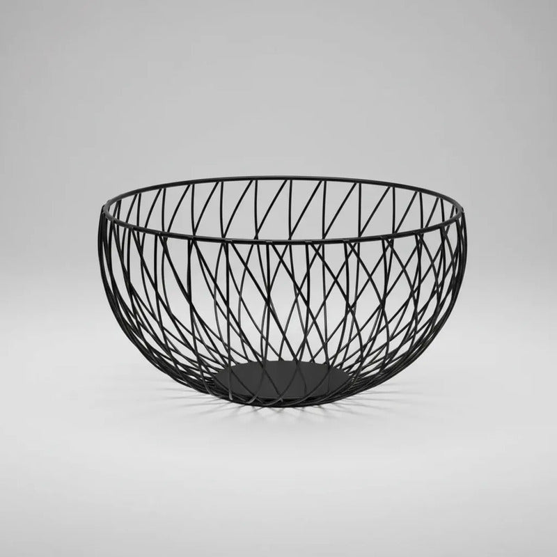 Canasto De Metal Decorativo