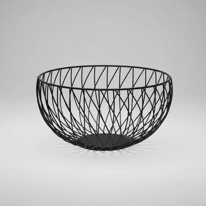 Canasto De Metal Decorativo