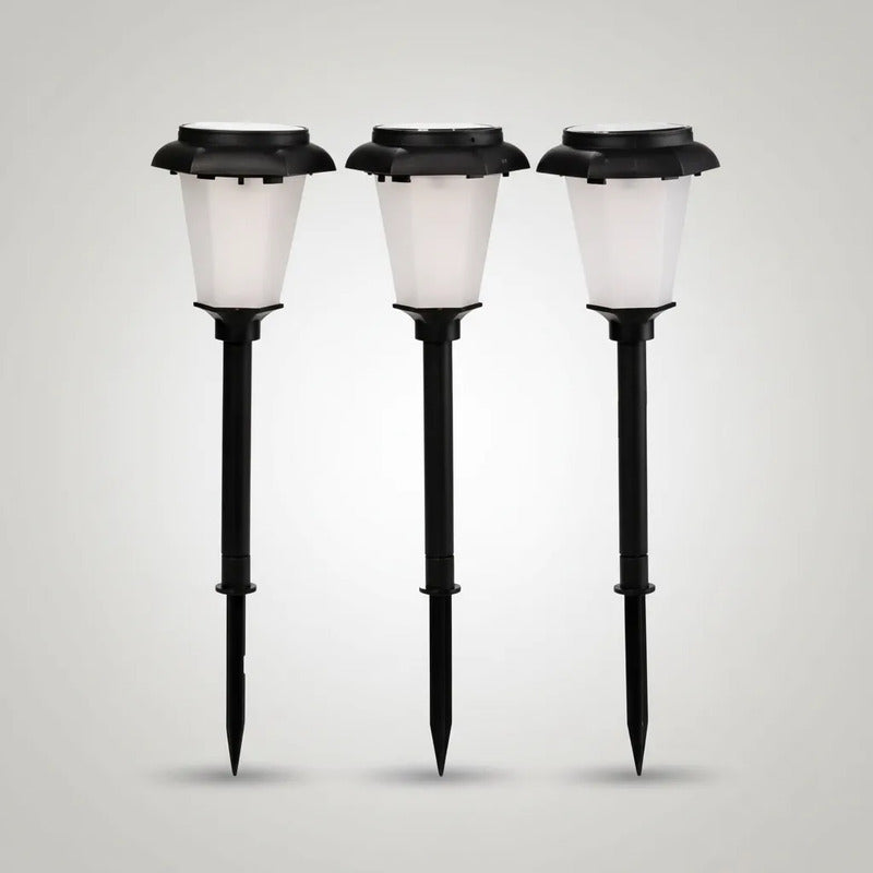 Lampara Farolito Luz Solar De Jardín