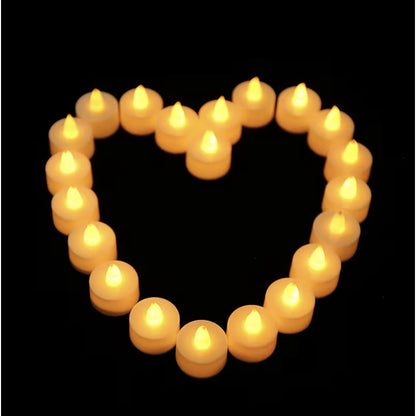 Vela Led Mini 3,5cm Blanco Cálido X10