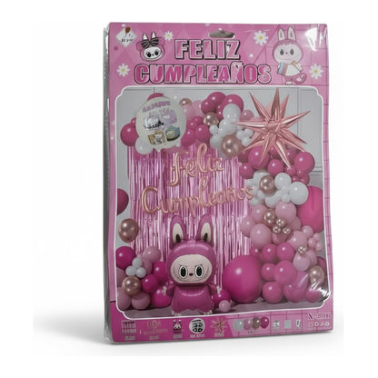 Set Arco De Globos Labubu