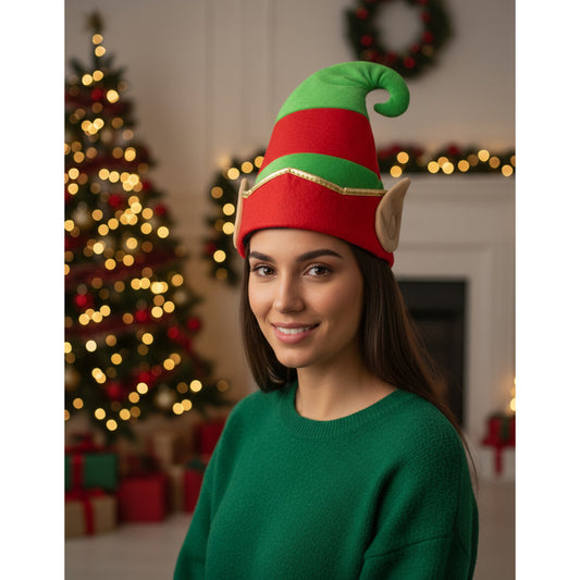 Gorro  Duende Con Orejitas