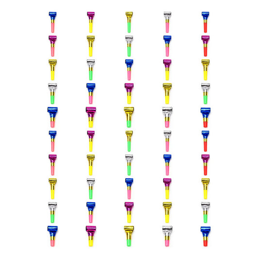 Chifle Mini Cornetas Metalizadas