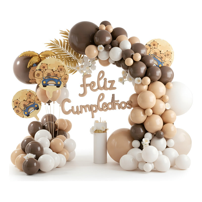 Set Arco De Globos Capibara