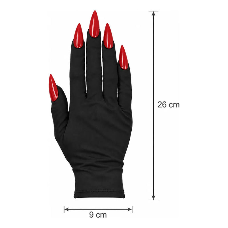 Guantes Uñas Largas