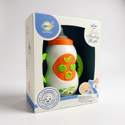 Mamadera Biberón Con Música Amarillo