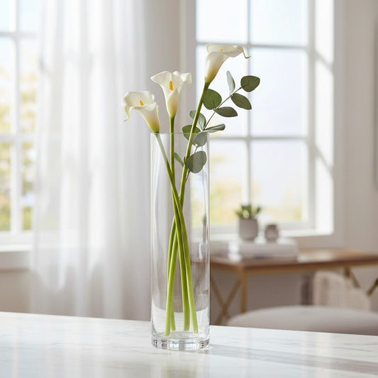 Florero Vidrio Tubo 50 cm