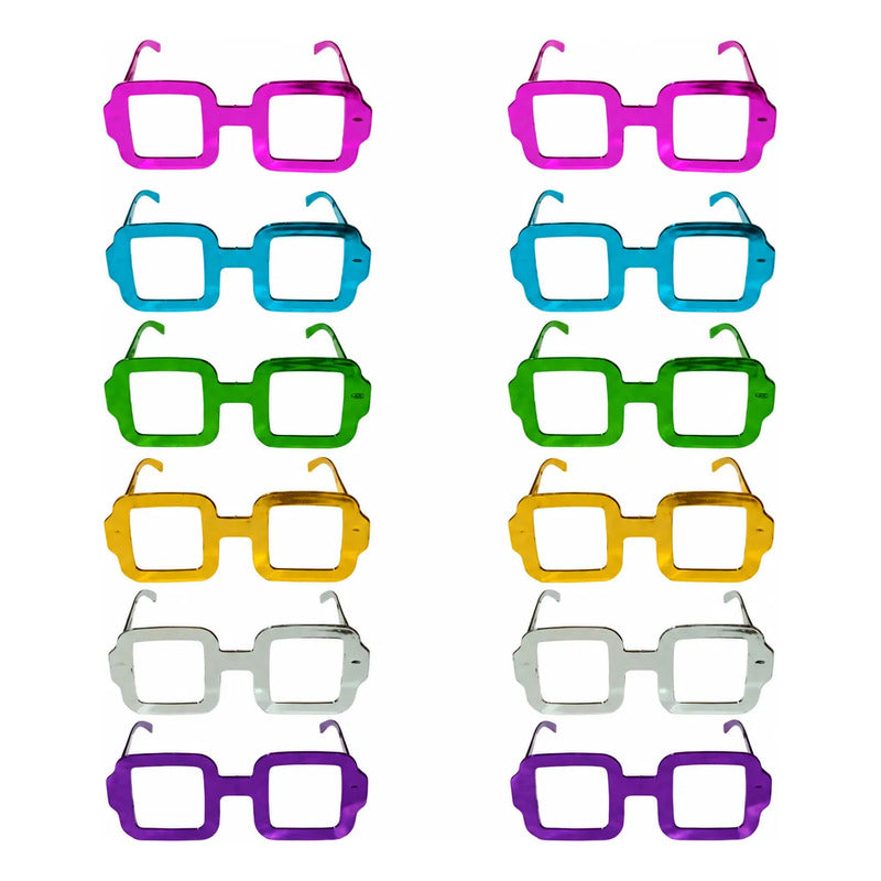 Lentes Metalizados Cuadrado