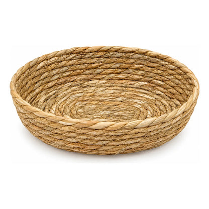 Canasta Circular de Fibra Natural