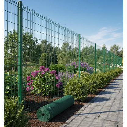 Malla Electrosoldada Con Pvc Verde