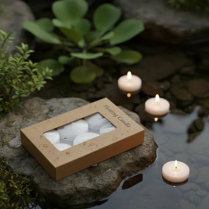 Set De Velas Flotantes X6