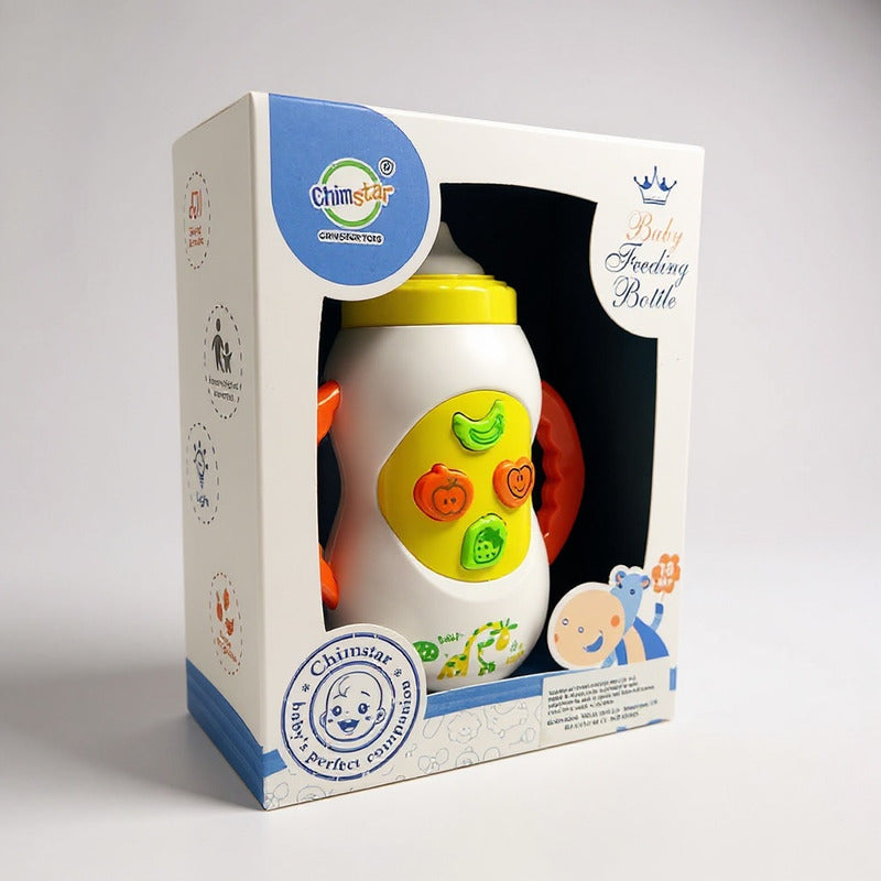 Mamadera Biberón Con Música Verde