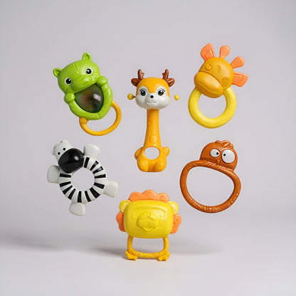 Set De Sonajeros Y Mordillos Animalitos