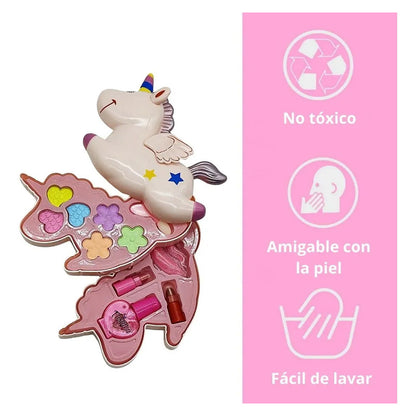 Set De Maquillaje Petaca Unicornio
