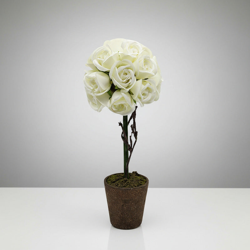 Bouquet De Rosas En Maceta 39 Cm