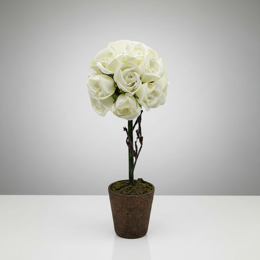 Bouquet De Rosas En Maceta 39 Cm