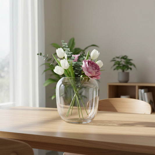 Florero De Vidrio 17,5 X 10 cm