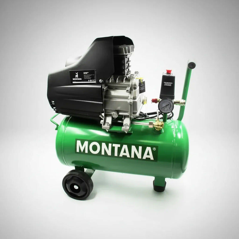 Compresor Montana De 24 Litros - 116 Psi - 220v