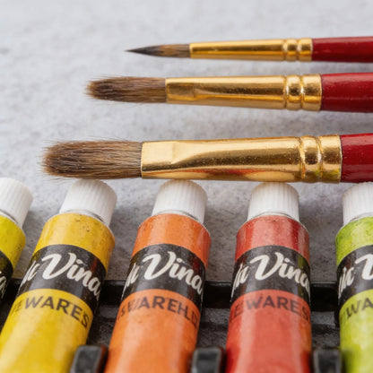 Set De Arte Acuarelas Da Vinci