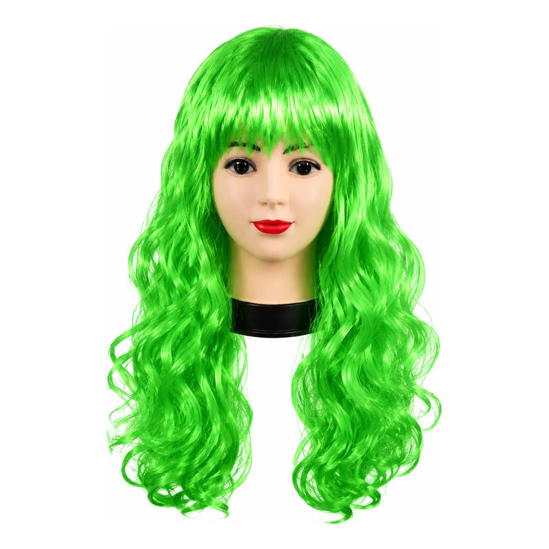 Peluca Larga Con Ondas