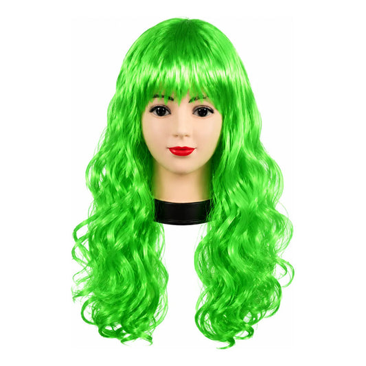 Peluca Larga Con Ondas