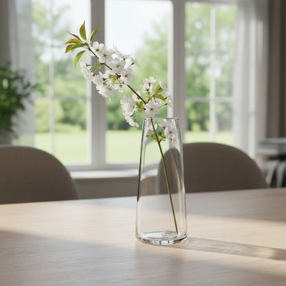 Florero De Vidrio 22 X 7,5 cm