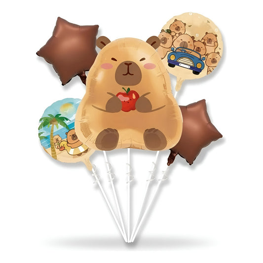 Set De Globos Capibara X5