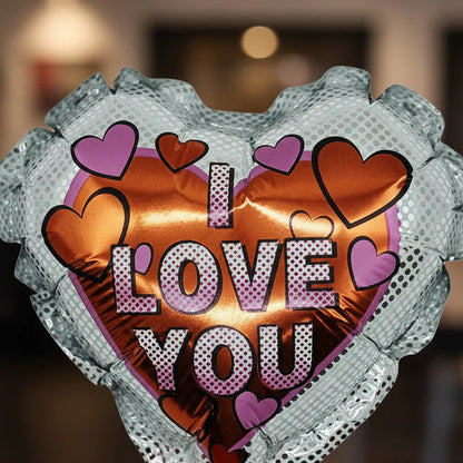 Globo Corazón San Valentín 12 cm