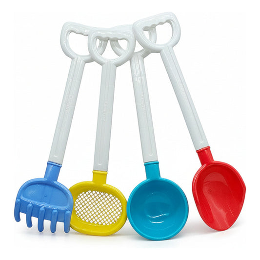 Set 4 Palas Para Playa 25 X 8,5 cm