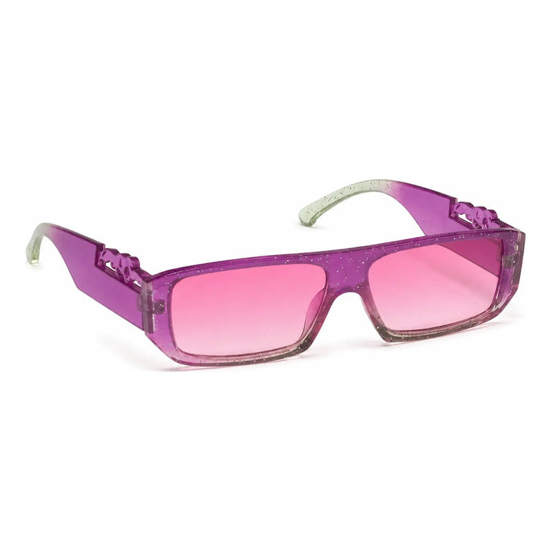 Lentes Rectangulares Con Glitter