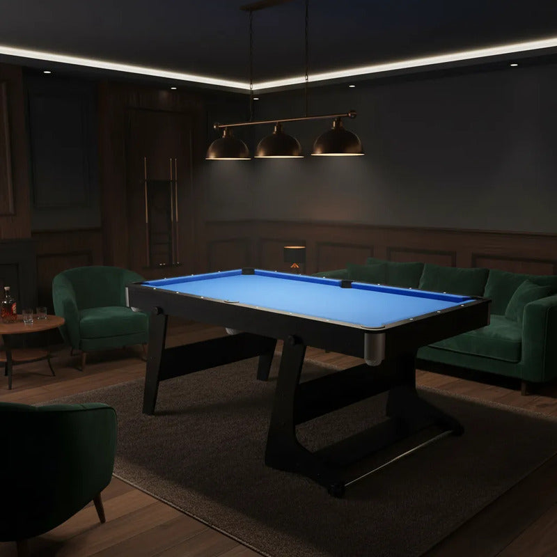 Mesa De Pool Plegable 3 En 1 - Mesa + Ping Pong + Pool
