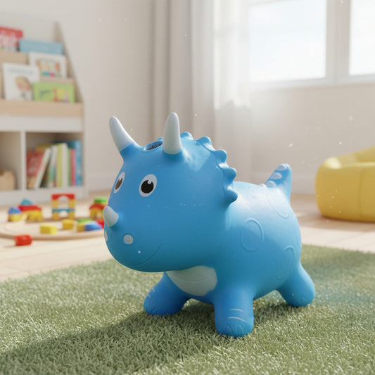 Dino Saltarín De Goma Inflable