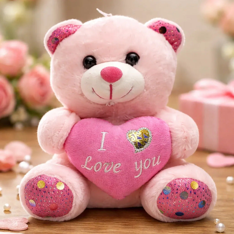 Peluche Oso Diseño I Love You