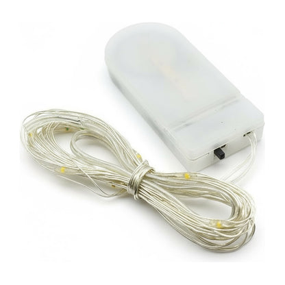 Luciérnagas Blanco Cálido 3mts X30 Luces