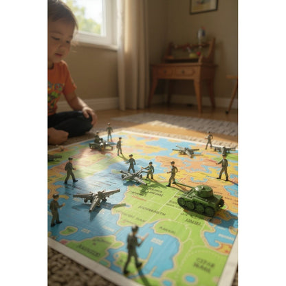 Soldados Militares En Bolsa Grande