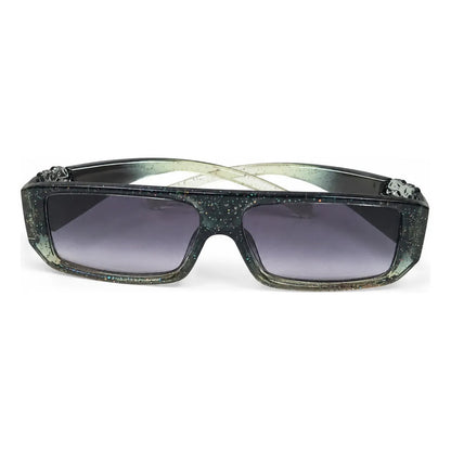 Lentes Rectangulares Con Glitter