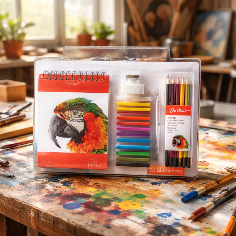 Set De Arte Da Vinci Sketch